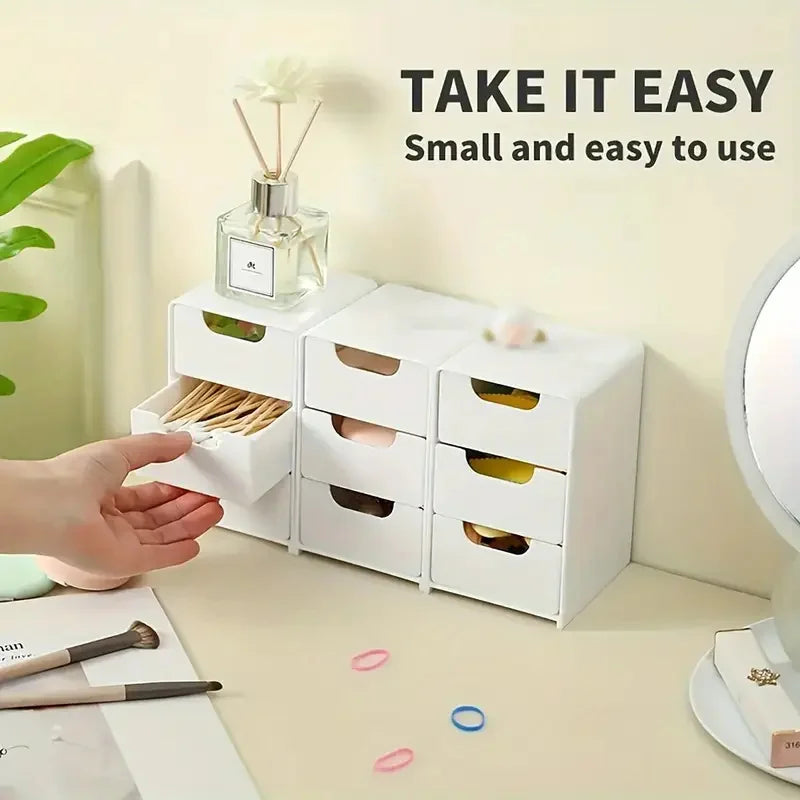 3-Tier Multifunctional Drawers