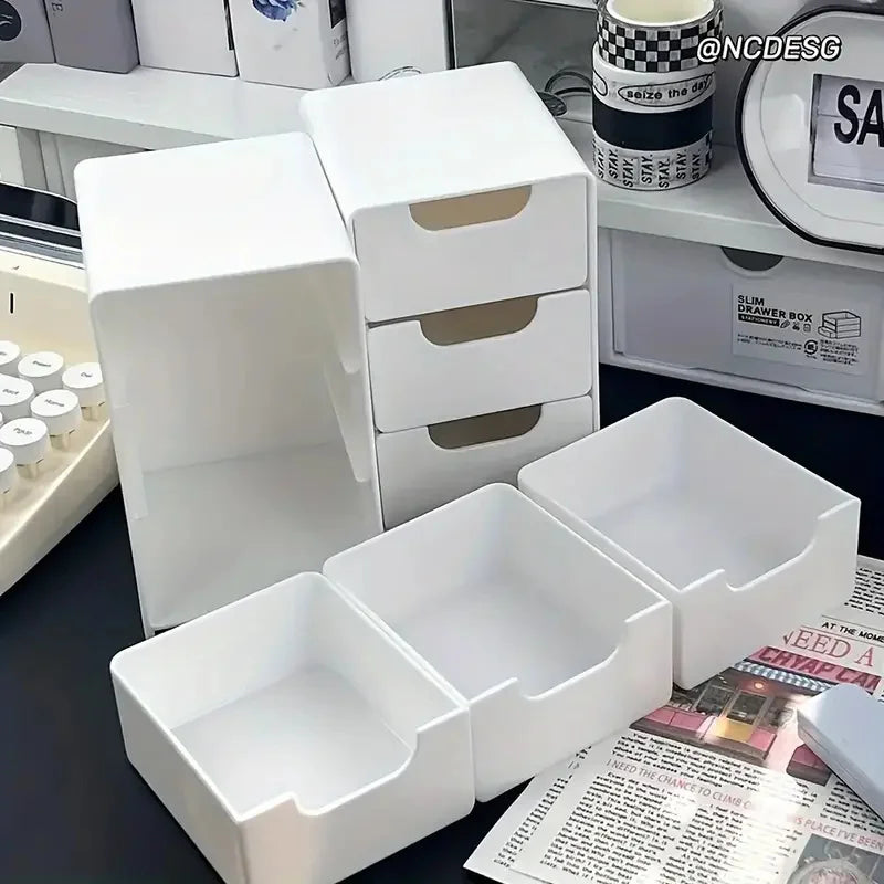 3-Tier Multifunctional Drawers